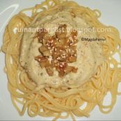Espaguetis con falso Babaganoush (paté de berenjena) - Paso 4