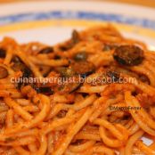 Espagueti picantes a la siciliana - Paso 1