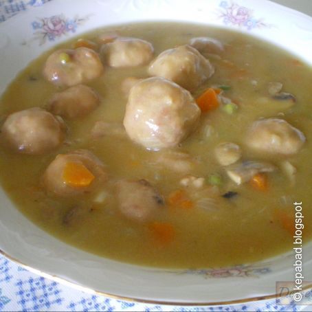 Albóndigas a la jardinera