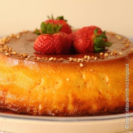 Flan de Manjar