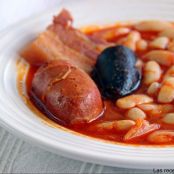 Fabada en olla a presión