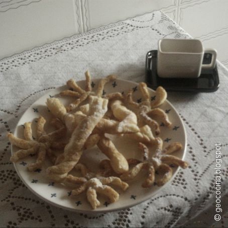 Hojaldrinas de azúcar y canela