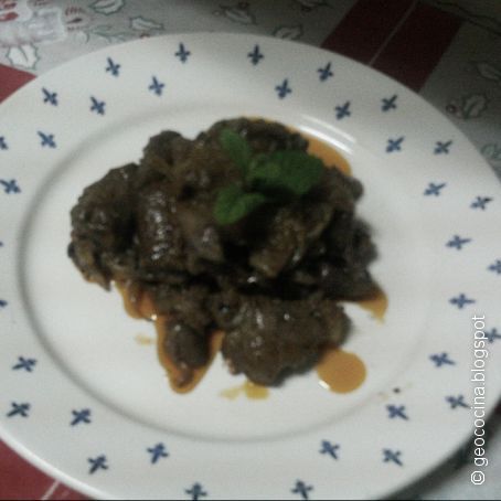 Hígado encebollado