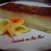 Bizcoflan de queso - Paso 1