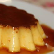 Flan de huevo casero