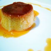 Flan de queso con leche condensada