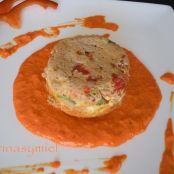 Flanecitos de atún y pimientos. - Paso 4