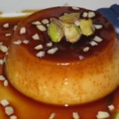 Flan de Chocolate Blanco