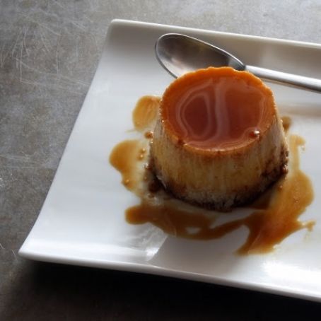 Flan de coco con leche condensada