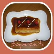 Flan de cuajada con Thermomix