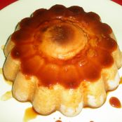 Flan de galletas al microondas