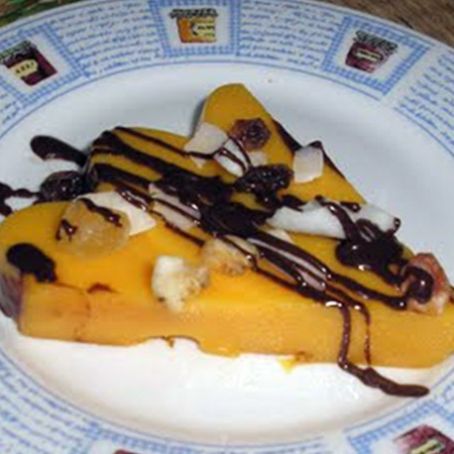 Flan de higos chumbo