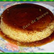 Flan de huevo