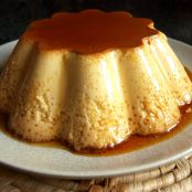 Flan de huevo con leche condensada