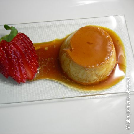 Flan de leche condensada