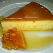 FLAN DE MANZANA CON LECHE CONDENSADA