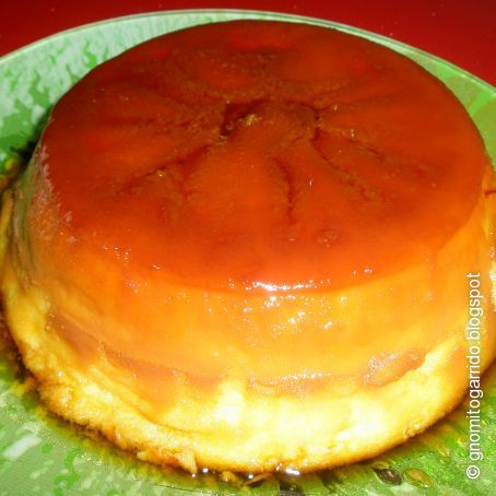 Flan de naranja