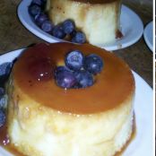 Flan de ricotta