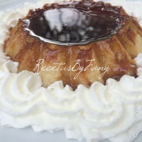 Flan de queso mascarpone