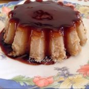 Flan de almendras y galletas - Paso 1