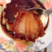 Flan de almendras y galletas - Paso 2