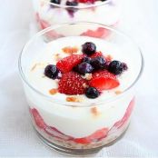 Tiramisú de fresas