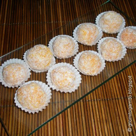 Bombones de zanahoria