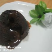 Coulant de chocolate paso a paso