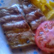 Costillas de cerdo con miel y soja