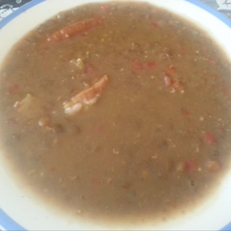 Lentejas con txistorra y costilla