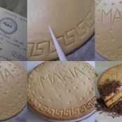 Tarta de galletas María (galleta gigante) - Paso 1