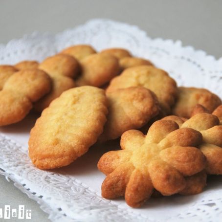 Galletas de mantequilla y vainilla