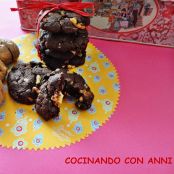 Galletas de nueces y chocolate blanco