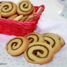 Galletas en espiral de Nutella