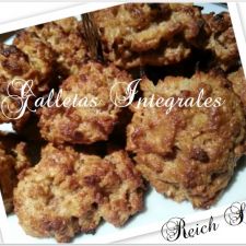 Galletas integrales de manzana y canela