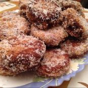 Galletas Fritas de Coco rellenas de Natillas - Paso 4