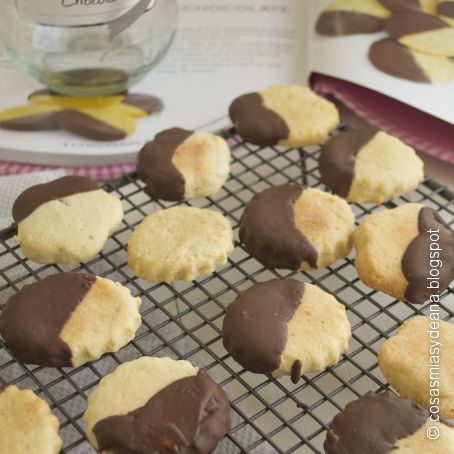 Galletas de naranja y chocolate
