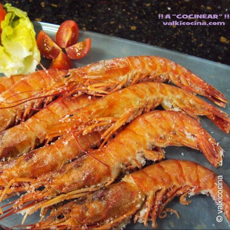 Gambones a la sal