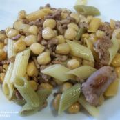 Garbanzos con pasta