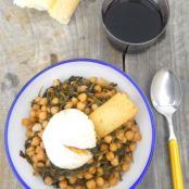 GARBANZOS CON RÚCULA AL JEREZ