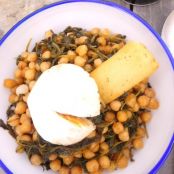 GARBANZOS CON RÚCULA AL JEREZ - Paso 1