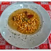 Garbanzos con arroz
