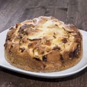 Pastel de manzanas y almendras