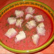 Gazpacho de cerezas