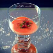 Gazpacho de fresas