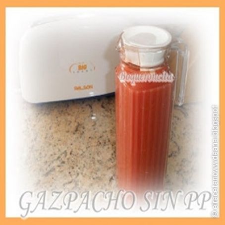 Gazpacho en Thermomix 