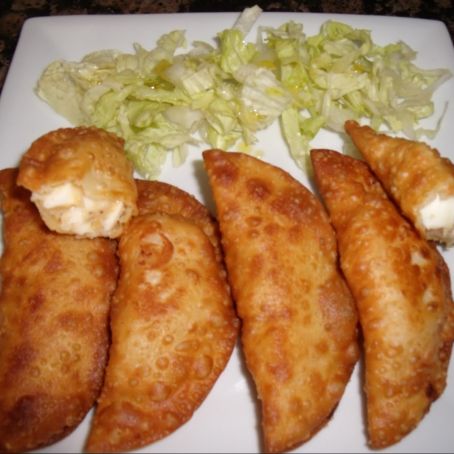 Empanadillas de queso y y huevo