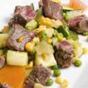 Salteado de ternera junior