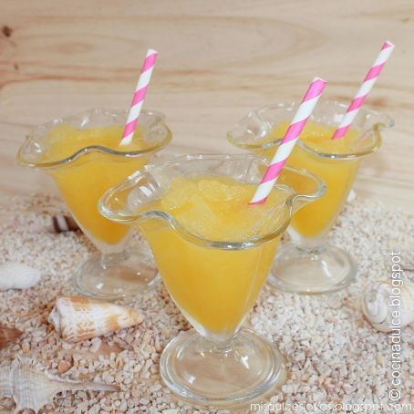 Granizado de naranja