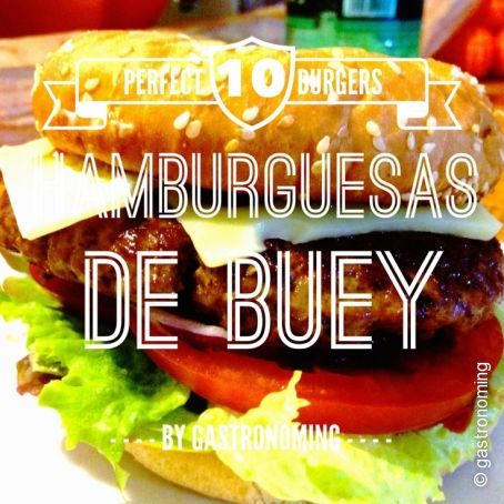 Hamburguesas de buey